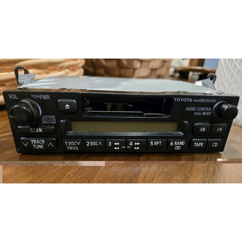 Genuine Toyota factory Cassette radio/stereo model# 86120-04090 Untested